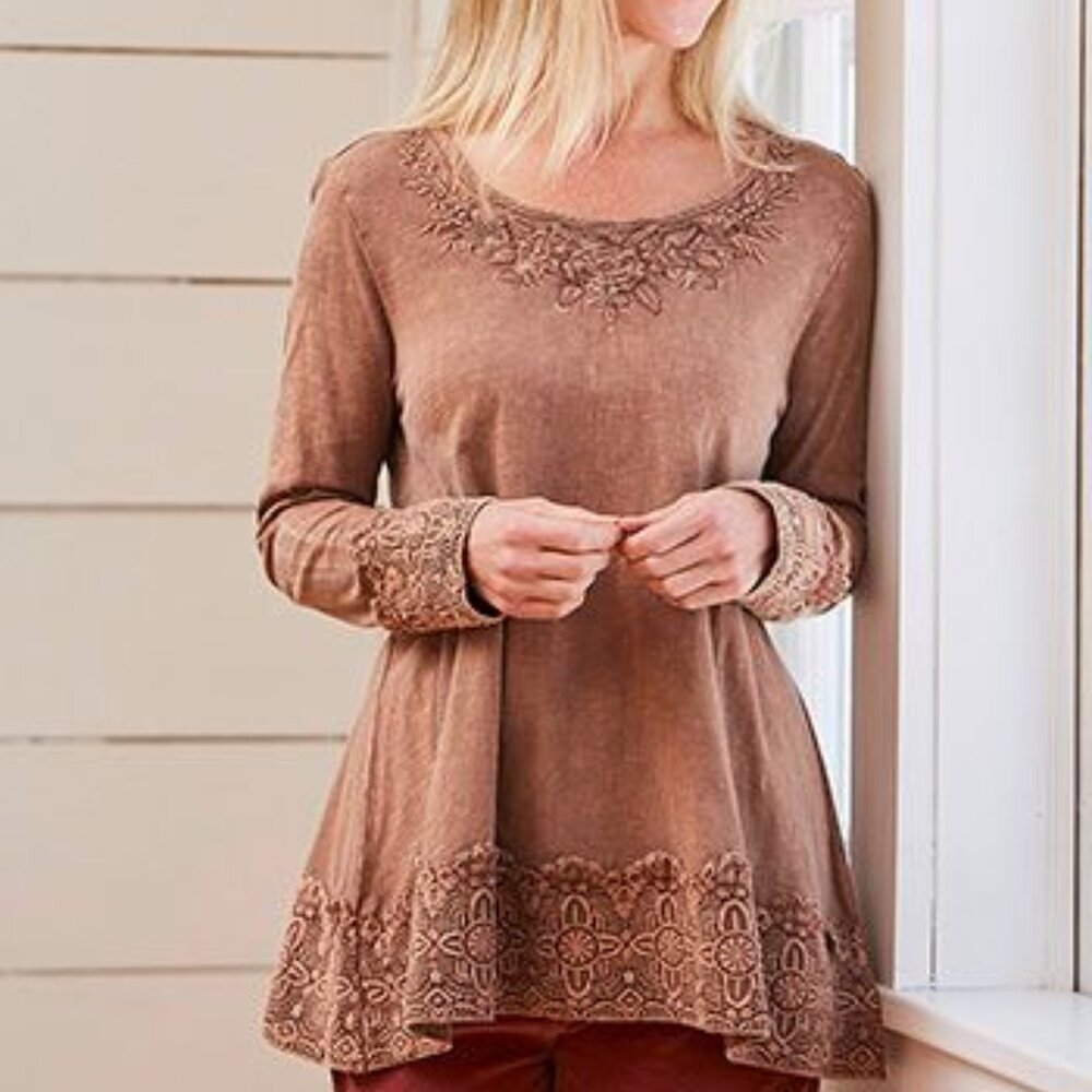 April Cornell Maggie Jersey Cotton t-shirt/tunic worn once.